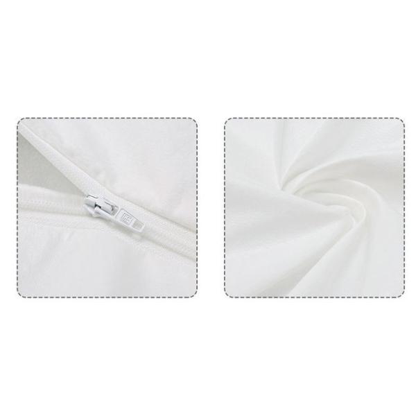 Antivirus Hooded Disposable Coveralls Waterproof White Work Protection