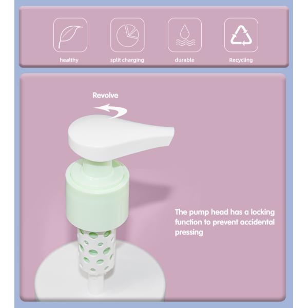 2cc 28-410 All Plastic PE Material Mono Lotion Dispenser Pump APR Recycling Certification