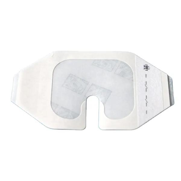 Quality PU Surgical Wound Dressing Transparent Iv Cannulae Dressing U Shaped for sale