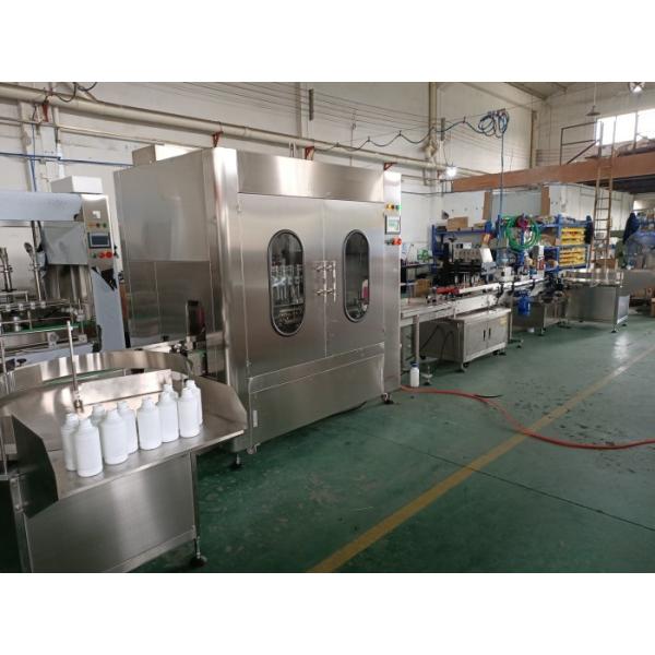 Bottle Filling Capping Labeling Packaging Machine Line for Hand Sanitizer, Laundry detergent，Shower Gel，Massage oil