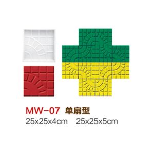 China Plastic Path Maker Mold Resistance Performance , Paving Stone Molds Good Toughness wholesale