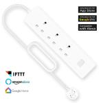 Remote Control Wifi Smart Power Strip 10A US Standard With Time Scheduling