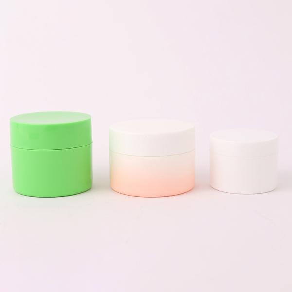 5g 10g 15g Small Eco Friendly Beauty Cream Jars for Empty Body Butter PP Container Plastic Soft Touch Cosmetic Jar Skin Care