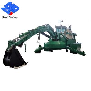 China Cutter Suction Backhoe Amphibious Dredger Multipurpose 2200r/Min on sale