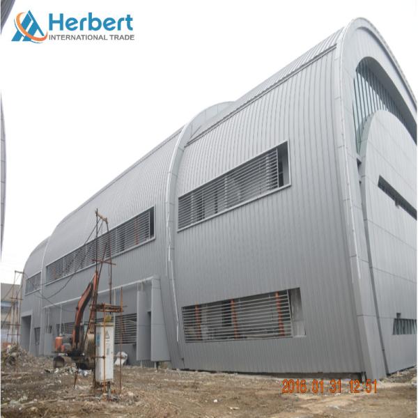 EPS Architectural Wall Systems 0.8mm Large Span Exterior Glass Curtain Wall