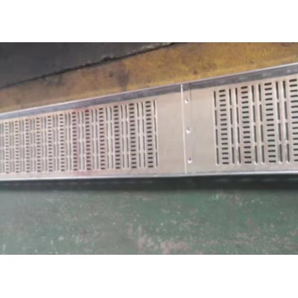 Profesional Cable Tray Production Line Perforated Trunking Making High Efficiency