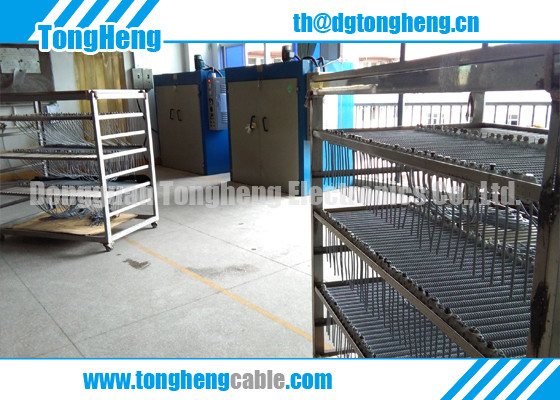 Dongguan Factory Made Halogen Free and RoHS Compliant Customized Spring Cable
