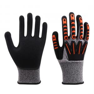 China Architecture Anti Vibration Gloves 15 Gauge Flexible Cut Resistant Safety Gloves on sale