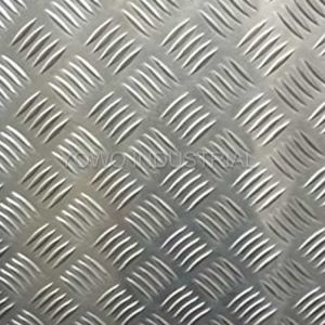 China 1060 Alloy 5.0mm Checker Aluminum Embossed Plate wholesale