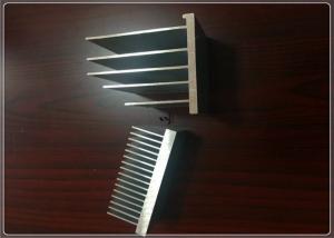 Industry Siliver Heat Sink Aluminum Profiles 6063 T5  For Trains / Machinery Parts