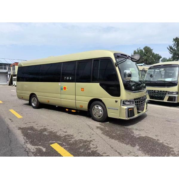 Toyota Coaster 16-Seater Tourist Bus Business Reception Bus Gasoline 4×2 Manual Transmission
