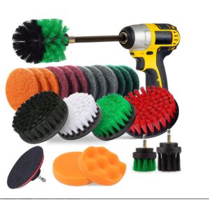 Buy cheap 28 Piece Drill Brush Attachment Drill Scrubber Brush Drifferent Size and from wholesalers