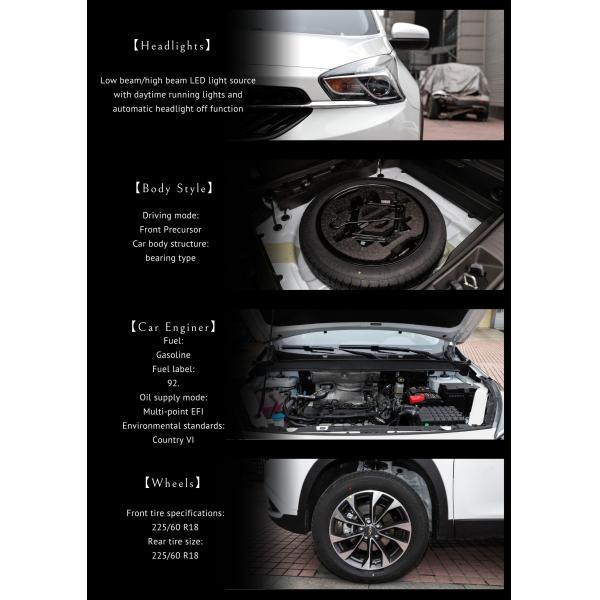 Chery Tiggo 7 Pro PLUS SUV 2.0T 8AT 4WD 7 Seats 1.6TGDI DCT Euro VI Gasoline Car RHD