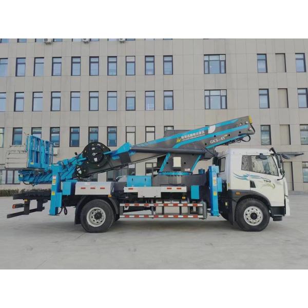 4×2 Bucket Lift Truck 116hp High Altitude Work Vehicle Euro 6 Aerial Platform Truck