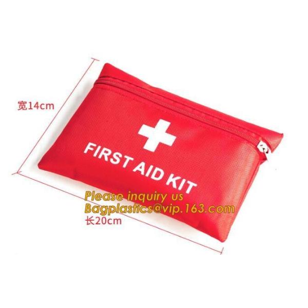 emergency Medical Bag first aid pack mini,Family pack PE first aid adhesive bandage PE wound plaster waterproof PE band