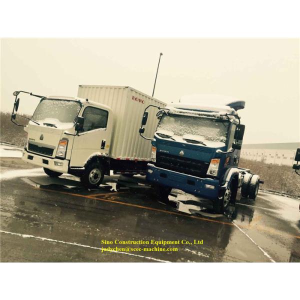 4.2m Refrigerator Box Truck Max Loading 5t Engine 140hp Howo Light Duty