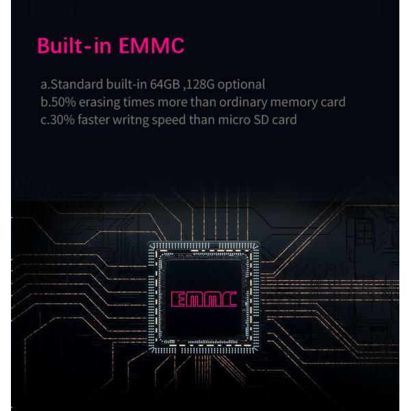 UHD Waterproof Camera Screen Touch 2.2" Real 4k Action Built In EMMC