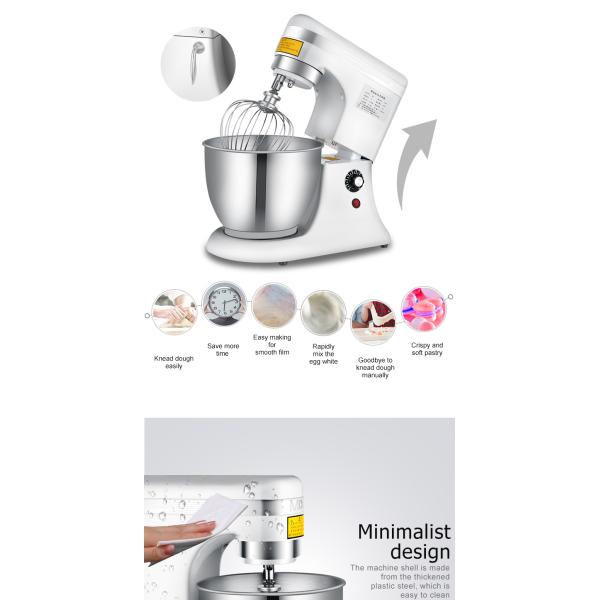 360x220x405mm Commercial Stainless Steel Bakery Mixing Machine Dough Mixer for Snack Food