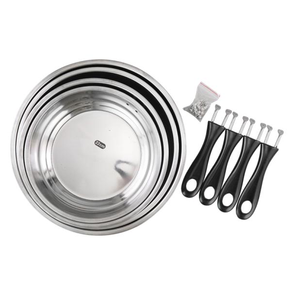 Home Kitchen Detachable Handle Cooking Fry Pan With Long Handle