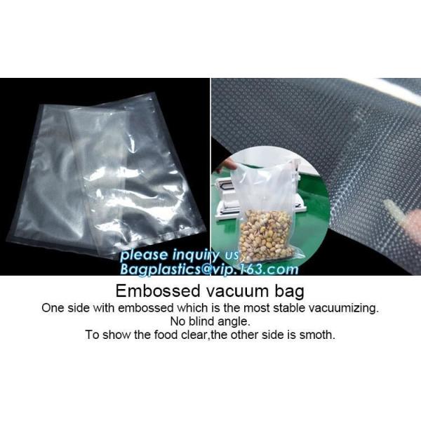 color printed vacuum bags Co-extruded vacuum rolls Laminated vacuum rolls Food Vacuum Storage Pouch Vacuum Packing Bags