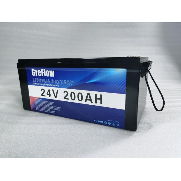 Deep Cycle Lifepo4 24v 200ah Lithium Battery For Solar Energy System