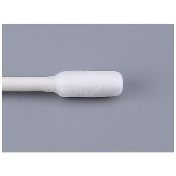 Paper Handle White Cotton Bud Swab Round Head For Cosmetic Cleaning