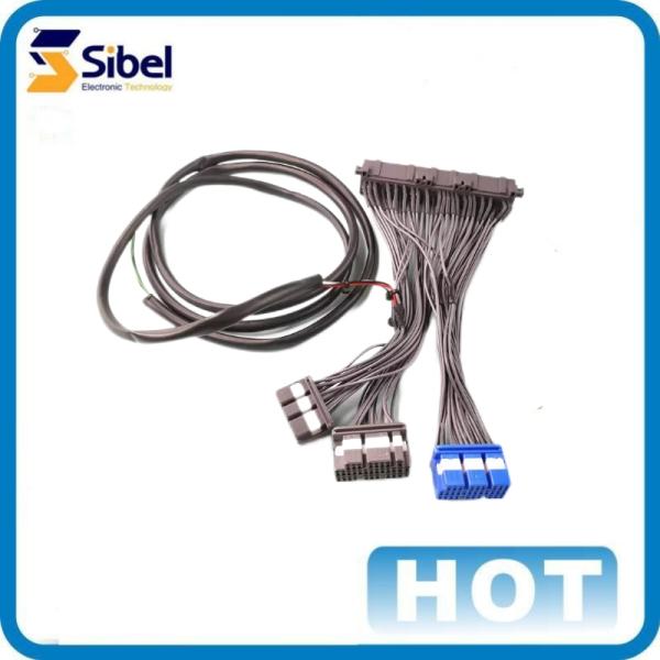 Wire harness fog light wiring power cable assembly led light bar kit and relay wiring harness for automotive