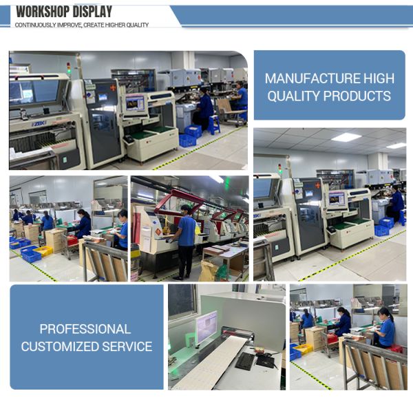 FR4 PCB Assembly with 0.4-2.0mm Board Thickness 0.3mm Min. Hole Size and 0.2mm Min. Line Width