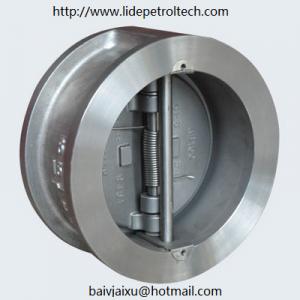 China WAFER DOUBLE DISC CHECK VALVE on sale