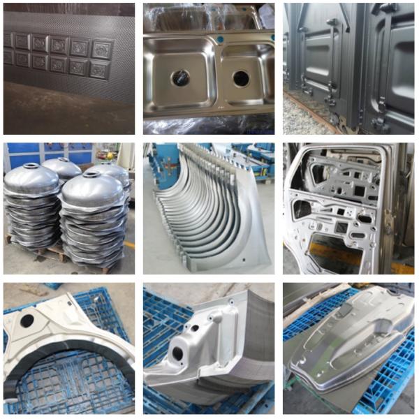 Four Column Hydraulic Deep Drawing Press Machine With Moving Worktable 200ton 2300x1300mm