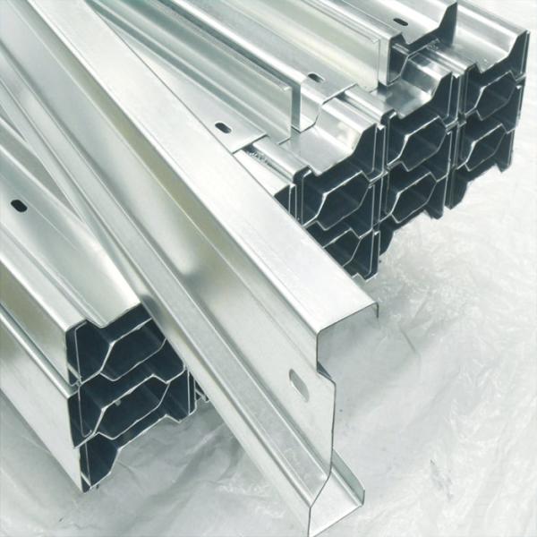 Ground Galvanized Steel Profile Solar Panel Mounting Structure Single Section