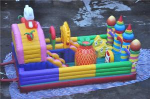 Giant Inflatable Toddler Playground Cheer Amusement Animal Theme CE-certificated