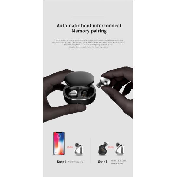 HiFi 6D Stereo Bluetooth 5.0 Tws Wireless Headphones Ipx6 Waterproof Headset Handfree Sport Bluetooth Earphone