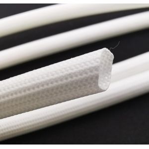 China Alkali Free Heat Resistant Wire Sleeve High Temperature Fiberglass Sleeve wholesale