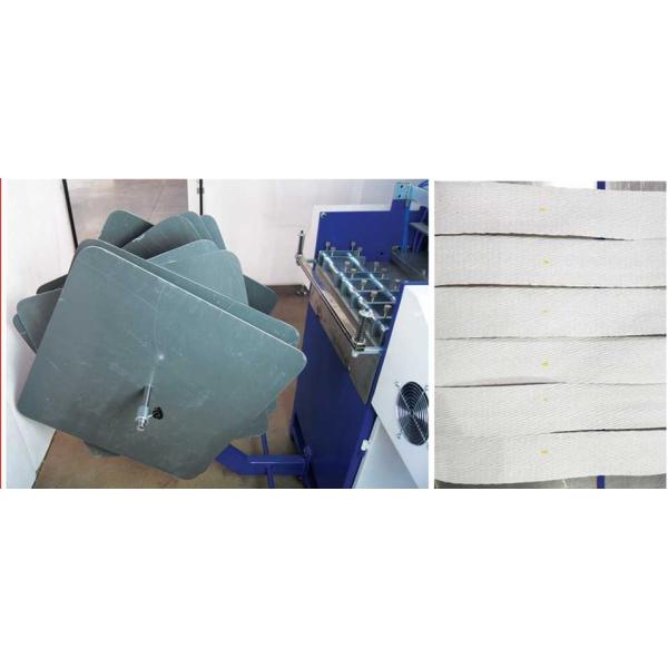 Sling Robbin Belt Jumbo Bag Cutting Machine 80-120Pcs/min