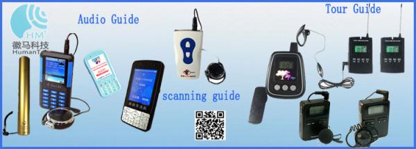 006A Mini Handheld Digital Tour Guide System , Portable Translation Equipment