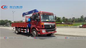 China Foton Auman 4X2 Hydraulic Telescopic Boom Truck Mounted Crane wholesale