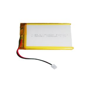 Environmental 2000mAh Cell 45g 3.7V Li Polymer Battery 505063