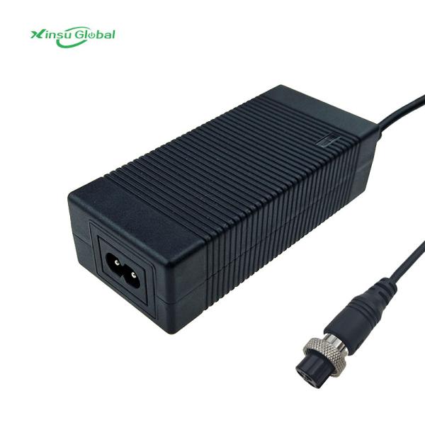 4A 12V lead-acid battery charger for car battery pack three-stage charge mode