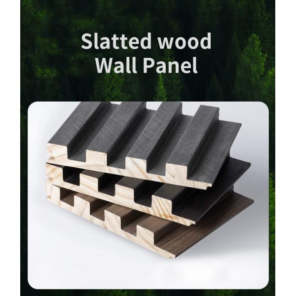 Easy Installing Advantage Decorative Wooden Slat Grille for Contemporary Style Walls