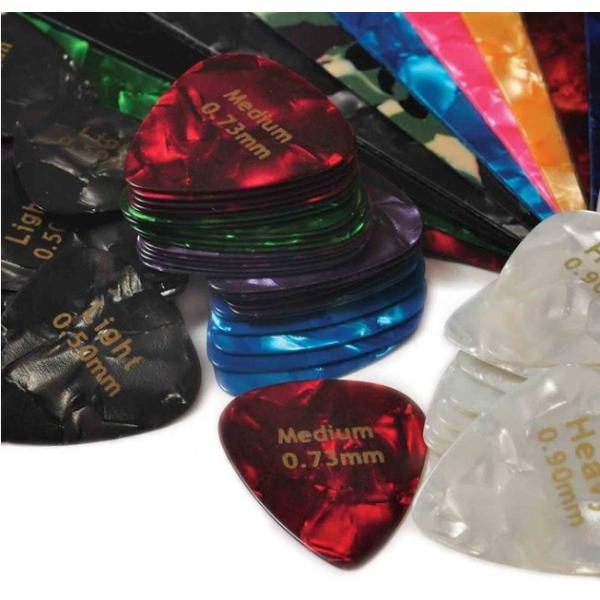 Army Green Stripe 0.2-4mm Thick Celluloid Sheet Veneer Musical Instruments Decor