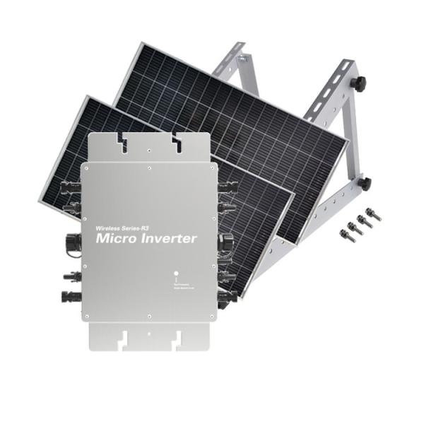 IP65 Home Micro Inverter Solar System 1.4kw Pure Sine Wave Inverter Grid Tie