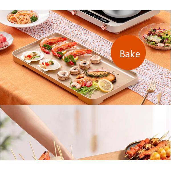 Convenient Touchpad Operation 2 Burners Induction Heating Plate Cooker for Everyday