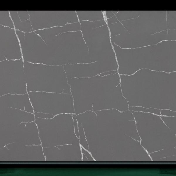 Calacatta Classical Polished Honed White Quartz Stone Veneer White Quartzite Slabs For Benchtop