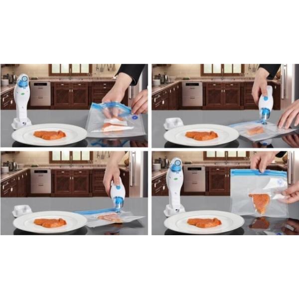 Vacuum Food Storage Bags, 2 Pack 8" x 16' Vacuum Sealer Bags Rolls, vacuum pack shrink bags vacuum bags for wholesales