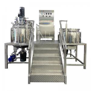 China Precise Vacuum Emulsifying Mixer 220V / 380V Body Cream Making Machine on sale