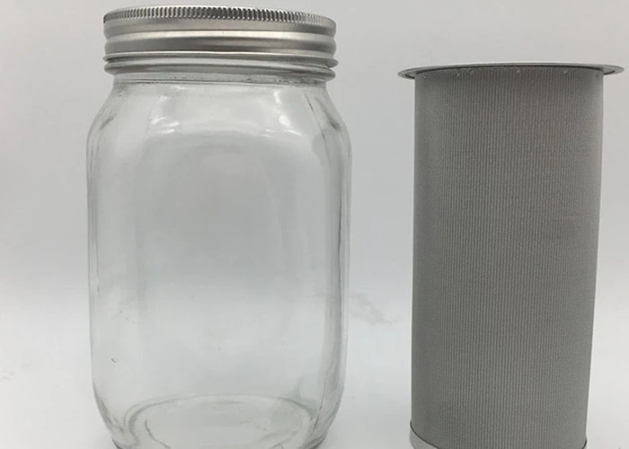 100 Micron Dutch Weave Wire Mesh Filter Screen Cold Brew Coffee Filter Tube For