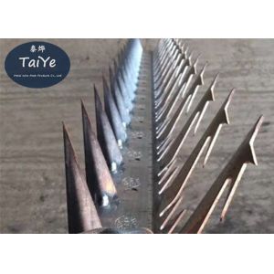 Galvanized Sharp Wall Security Spikes For Protecting Gates And Walls Fences