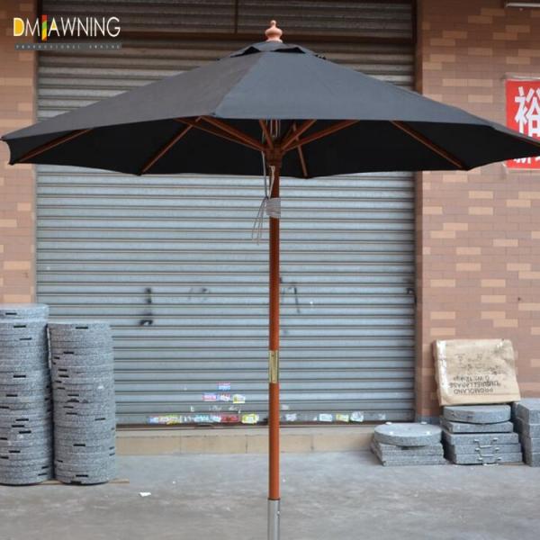 Red Pop Up Outdoor Patio Umbrella 2.5m Beach Umbrella For Swimming Pool