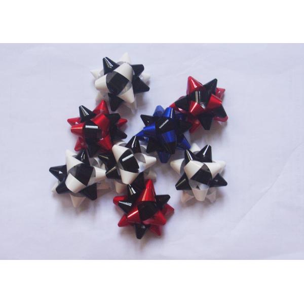 Decoration Star Gift Wrap Bows Iridescent Metallic And Holographic Material